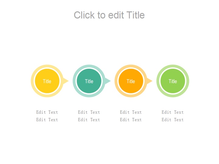 PPT of Four Procedures chart ppt WPS Free Templates