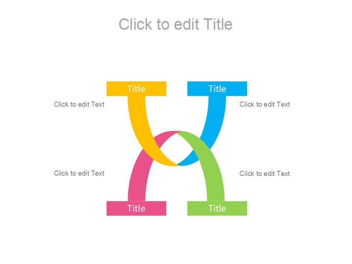 PPT of Four Crosses chart.ppt WPS Free Templates